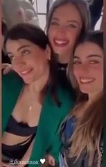 Las hermanas Parodi se lucen junto a Flavia Laos.