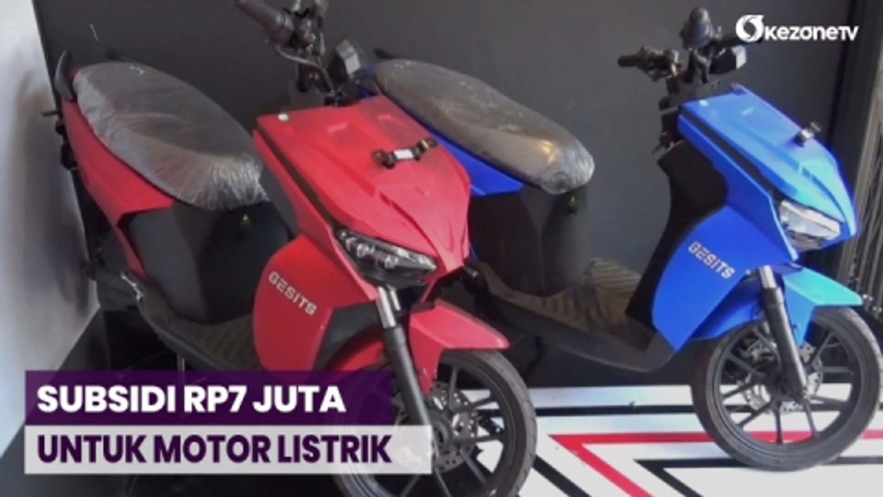 Beli Motor Listrik Dapat Subsidi Rp7 Juta, Penjualan Unit Meningkat