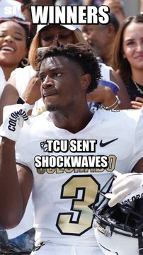 Week 1 CFB: Winners and Losers