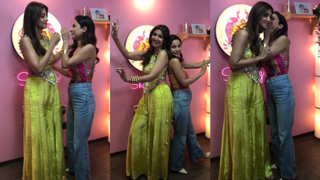 Shehnaaz Gill के Chat Show में दिखीं Shilpa Shetty, Media के सामने आखिर क्यों इस तरह किया Enjoy?