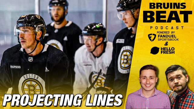 Projecting Bruins Opening Night 3rd and 4th Lines | Bruins Beat