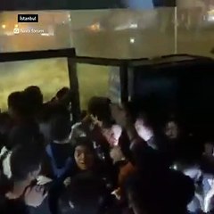 Başakşehir Millet Kütüphanesi'ni sel bastı