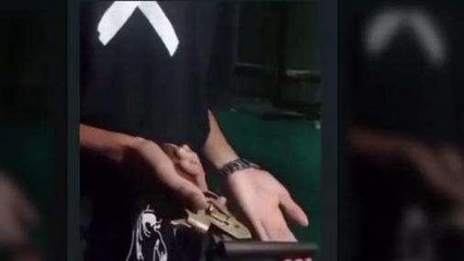 मेरठ: अवैध हथियार लहराते हुए युवक का वीडियो वायरल