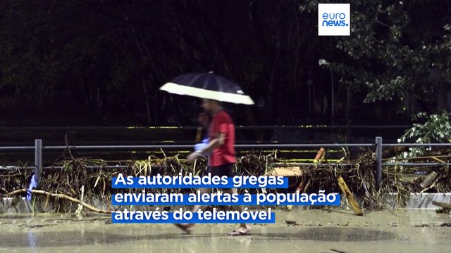 Chuvas provocam inundações mortíferas na Grécia, Bulgária e Turquia