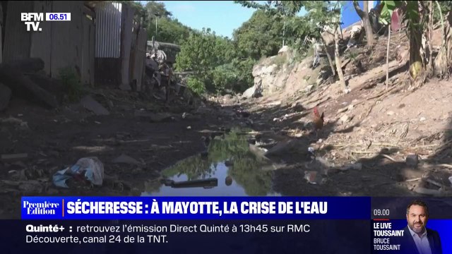 À cause de la sécheresse, Mayotte traverse une crise de l'eau sans précédent