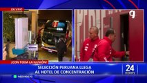 Selección Peruana ya se encuentra en hotel de concentración en Paraguay