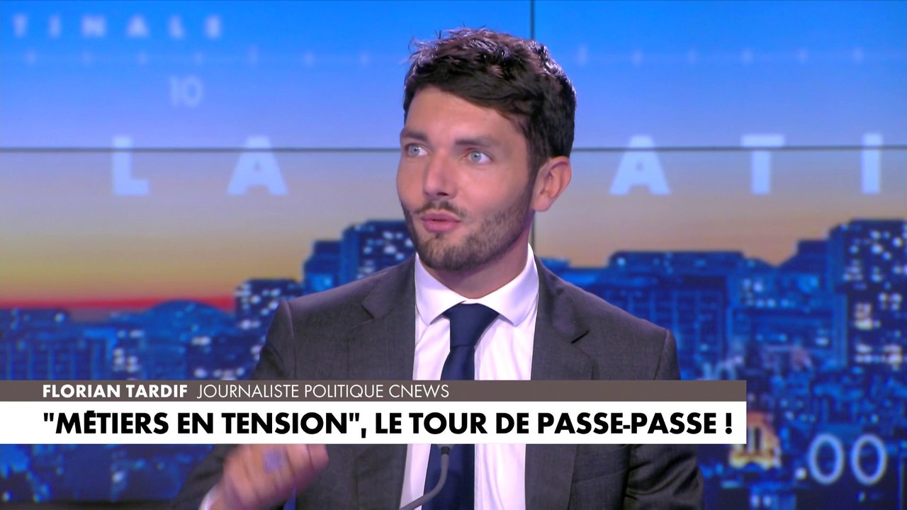 L'édito de Florian Tardif : «"Métiers en tension", le tour de passe-passe»