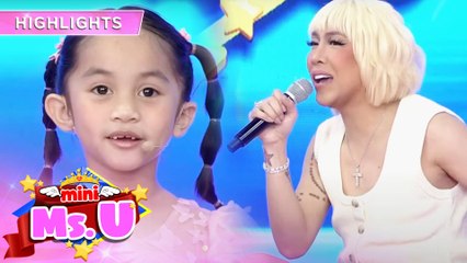 Vice asks about the visual aspect of Mini Miss U Zofia's residence | It's Showtime Mini Miss U