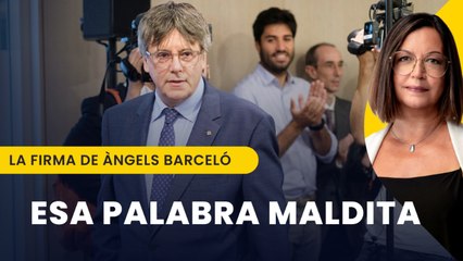 Àngels Barceló: "Puigdemont rebaja el tono y se abre a negociar"