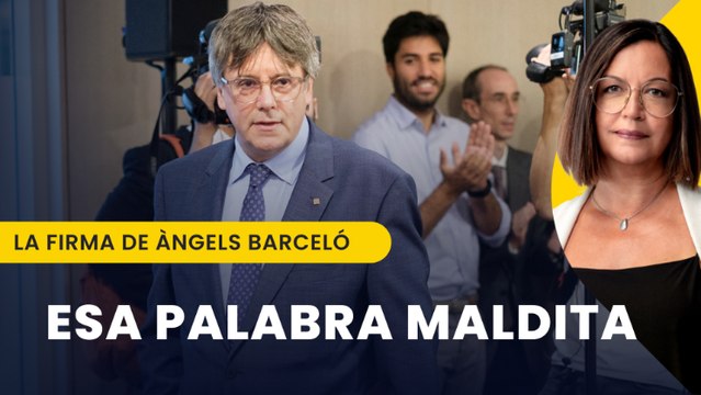Àngels Barceló: Puigdemont rebaja el tono y se abre a negociar