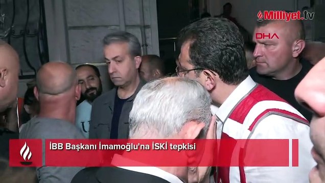 İBB Başkanı İmamoğlu'na İSKİ tepkisi