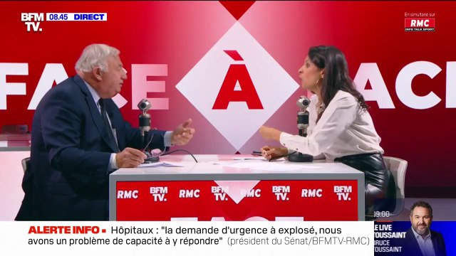 Droit d'asile: Il faut changer la Constitution estime Gérard Larcher, président du Sénat