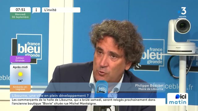 Philippe Buisson, maire de Libourne