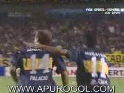 Boca 4 Colo Colo 3 Goles Palermo Gracián Palacio Cardozo