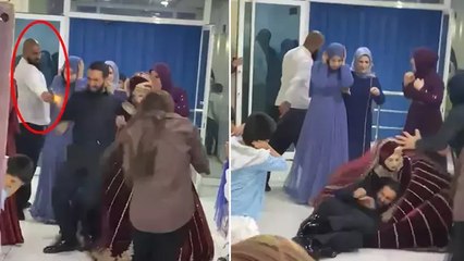 Düğünde damada kurşun yağdırdı! O anlar kamerada