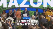 Lula demarca novas terras indígenas no Brasil