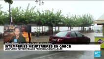 Grèce : après les incendies, des pluies torrentielles meurtrières