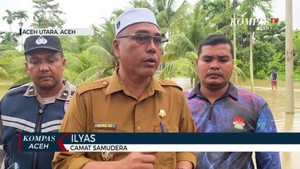 10 Desa di  Aceh Utara Terendam Banjir