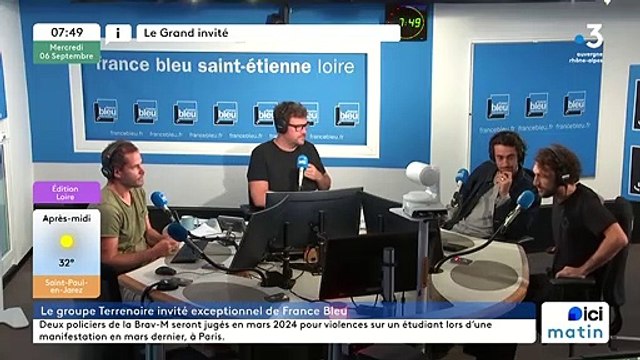 Les deux frères de Terrenoire , invités exceptionnels pour fêter les 10 ans de France Bleu Saint-Étienne Loire