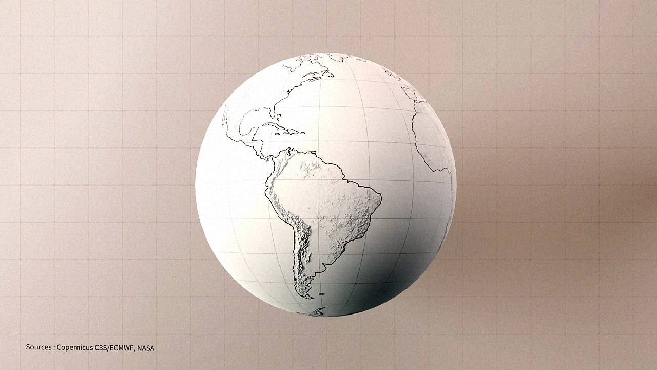Carte animée: 40 ans d'anomalies mensuelles de température