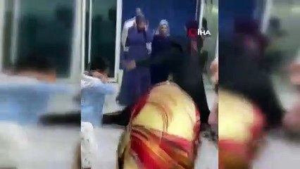 Diyarbakır’da damada silahlı saldırı kamerada: 1'i ağır 2 yaralı