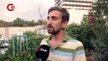 AKP Türkiyesi'nden manzaralar: Evden çıkarılan kiracı, hamile eşi ve çocuğu ile hastane bahçesinde kalıyor
