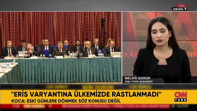 Sağlık Bakanı Koca: Eris varyantı ülkemizde henüz görülmedi