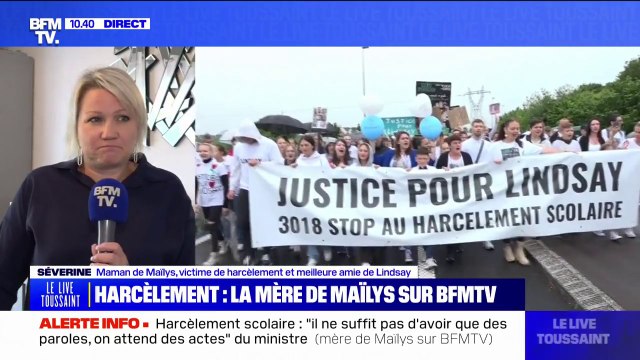 On vit dans la peur : la mère de Maïlys, victime de harcèlement scolaire après le suicide de sa meilleure amie Lindsay, se confie