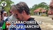 Declaraciones de Rodolfo Sancho a la salida de la prisión de Koh Samui tras visitar a su hijo