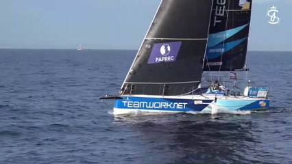 La Solitaire du Figaro Paprec 2023 : MERCREDI 06092023 - NILS PALMIERI  TEAMWORK