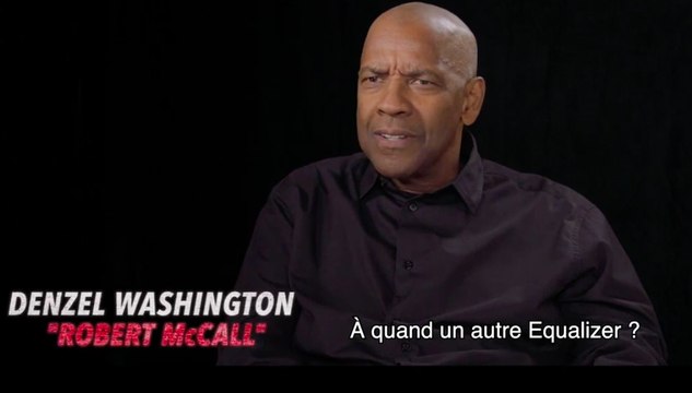 Denzel Washington - Equalizer 3 - Interview