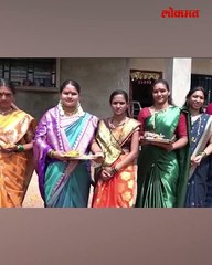 28 वर्षे सेवा केलेल्या जवानाचे गावकऱ्यांनी केले असे स्वागत_1