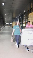 Sara Tendulkar Spotted At Airport