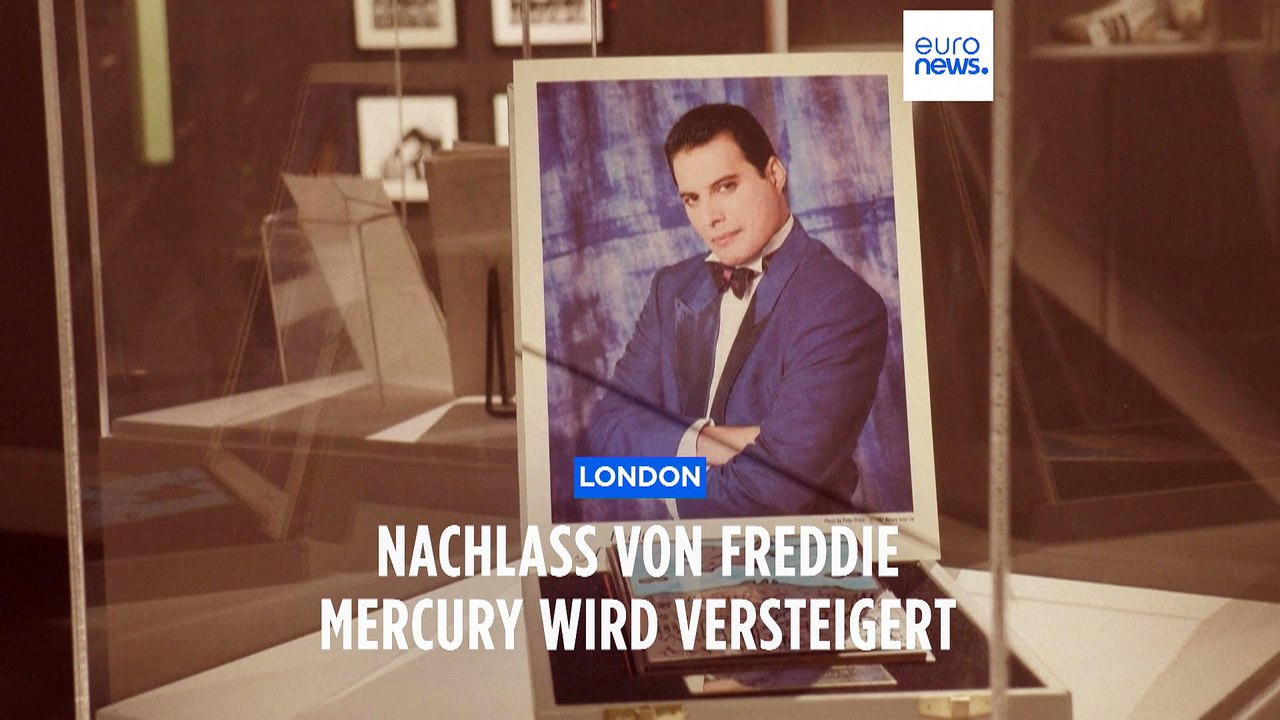 Nachlass von Queen-Sänger Freddie Mercury wird versteigert