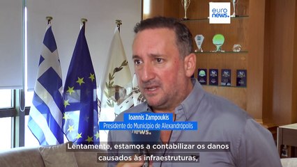Grécia: Alexandrópolis tenta renascer das cinzas após 16 dias de incêndio