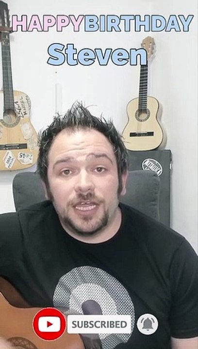 Happy Birthday, Steven! Geburtstagsgrüße an Steven