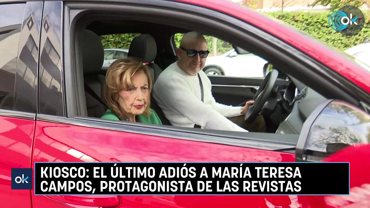 KIOSCO: El último adiós a María Teresa Campos, protagonista de las revistas