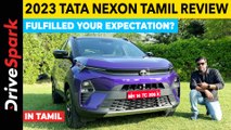 2023 Tata Nexon Facelift TAMIL Review | Design, Features, Engine | Giri Mani