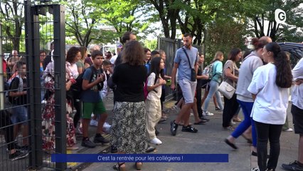 Reportage - C'est la rentrée au collège !
