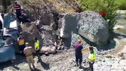 Malatya'da Otomobil Şarampole Devrildi: 4 Kişi Hayatını Kaybetti