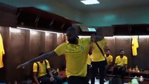 رونالدو يتفاعل مع رقص وليد عبد الله داخل غرفة ملابس فريق النصر