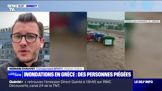 Grèce: au moins deux morts dans les inondations