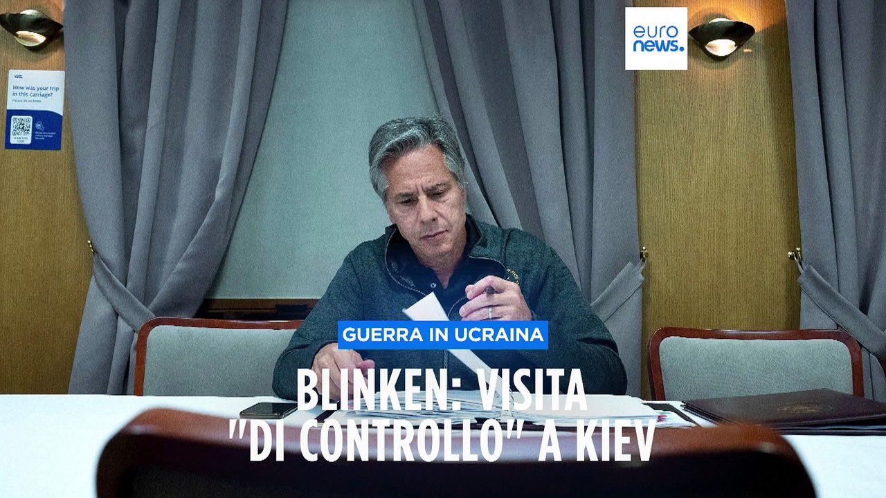 "Visita di controllo" di Blinken in Ucraina. A Kiev anche la premier danese Frederiksen