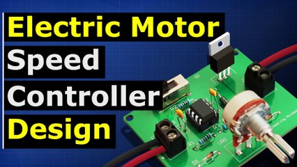 Motor speed controller tutorial - PWM how to build