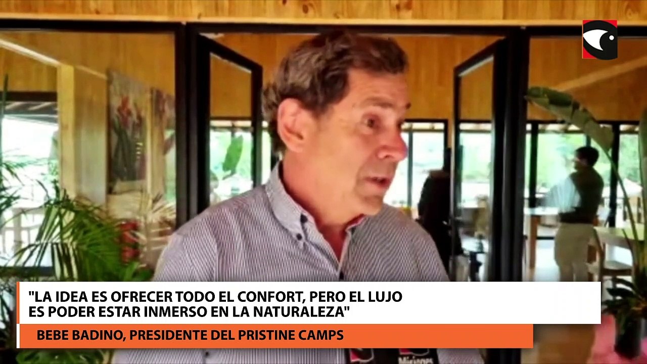"La idea es ofrecer todo el confort, pero el lujo es poder estar inmerso en la naturaleza", indicó el presidente del Pristine Camps