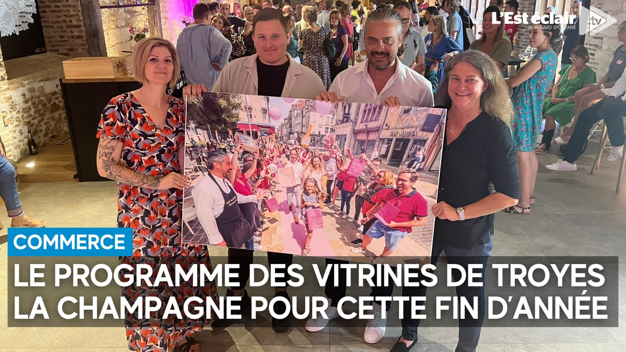 Chorale des commerçants, Octobre Rose, défilé en centre-ville : le programme des Vitrines de Troyes