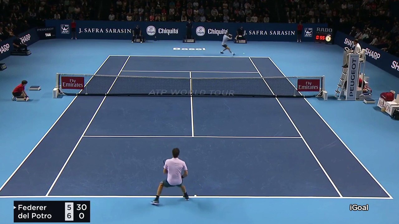 Federer vs Del Potro 2017 Highlights
