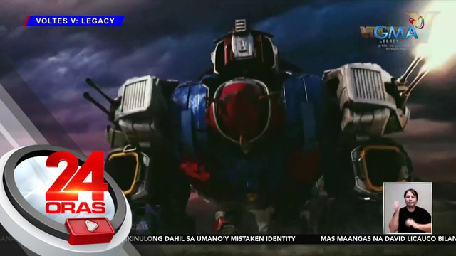 Tank mode ng Voltes V robot, hinangaan ng Japanese fans | 24 Oras