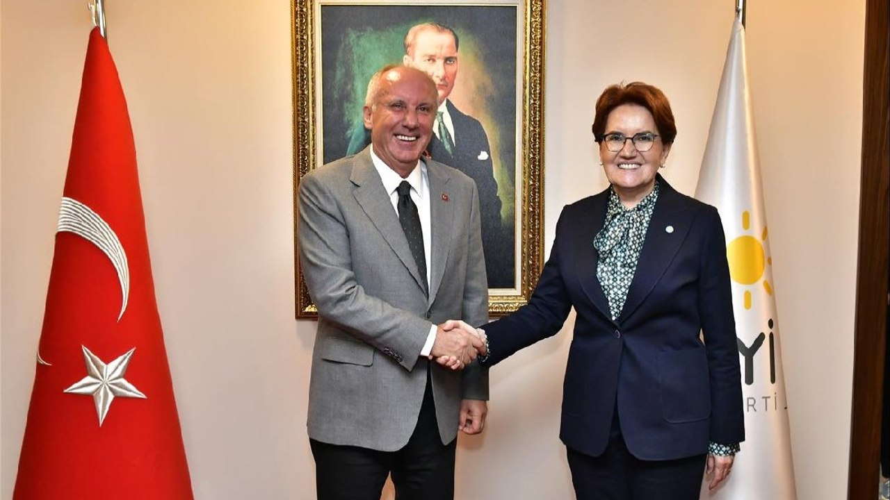 Muharrem İnce’den Akşener’e ziyaret