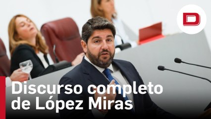 López Miras asegura que «un gobierno en solitario era lo más adecuado» aunque agradece a Vox el acuerdo